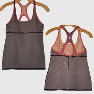 Lululemon Get Fit Keyhole Tank w/Shelf Bra